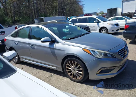 2015 Hyundai Sonata Limited z USA, uszkodzony, nr VIN 5NPE34AF3FH257592